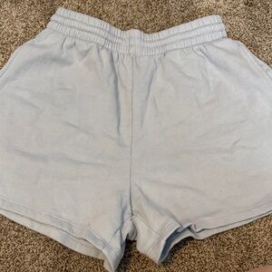 PINK Victoria's Secret Light Gray Athletic Shorts